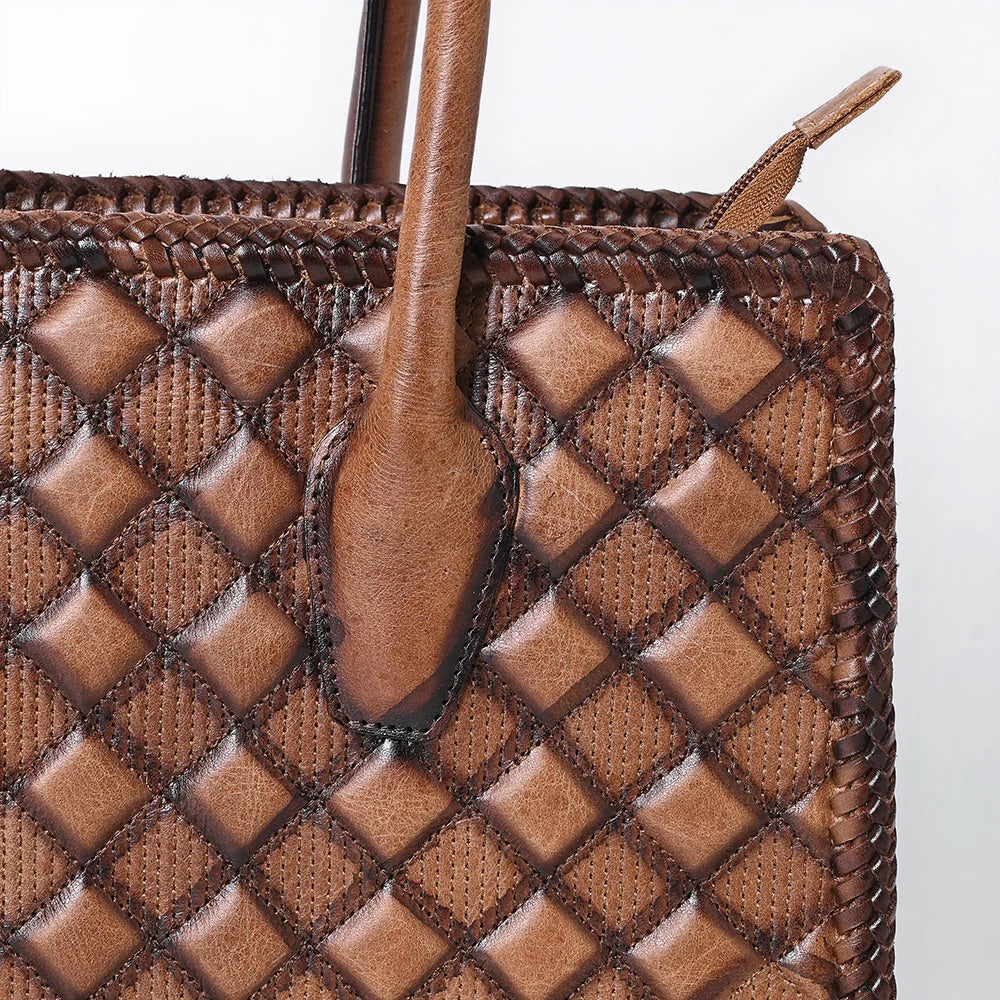 Whisper Canyon Quilted Leather Shoulder Bag