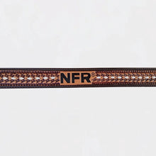 Load image into Gallery viewer, Stetson Official PRCA &amp; NFR Licensed Collection®️ Western Brown Tooled Leather Belt
