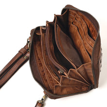 Load image into Gallery viewer, Calabria Italian Leather Crossbody Wallet
