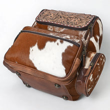 Load image into Gallery viewer, Ash Creek Western Leather Backpack
