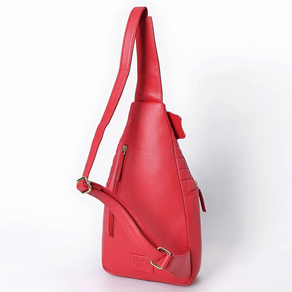 Old Soul Leather Sling Bag