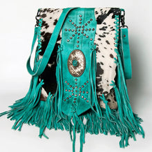 Load image into Gallery viewer, Moroccan Mirage Leather Crossbody Purse
