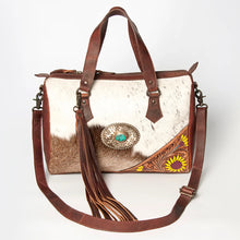 Load image into Gallery viewer, Las Cruces Western Leather Tote Bag

