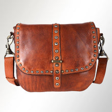 Load image into Gallery viewer, Campania Italian Leather Crossbody Purse
