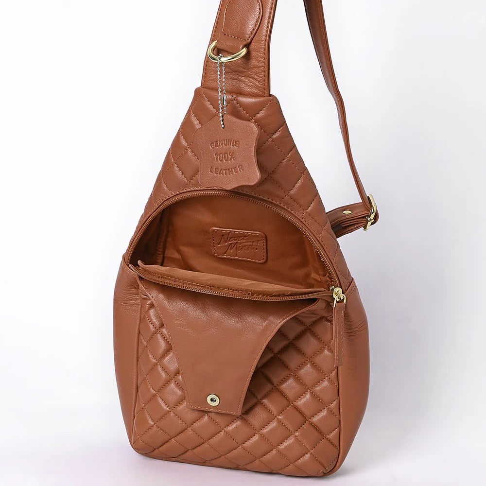 Old Soul Leather Sling Bag