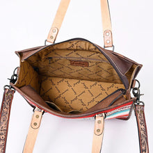 Load image into Gallery viewer, Rock Wall Western Leather Crossbody Purse
