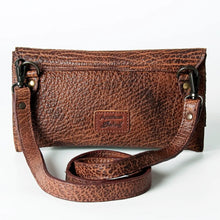 Load image into Gallery viewer, Western Leather Wallet Purse, Genuine Leather Wallet, Leather Crossbody Purse, Womens Brown Leather Wallet, Genuine Leather Wallet
