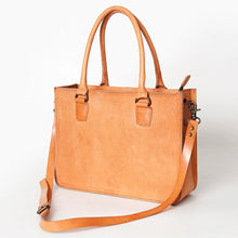 Load image into Gallery viewer, Genuine Leather Purse, Concealed Carry Purse, Cowhide Purse, Leather Purse Women, Genuine Cowhide, Western Purse, Laptop Bag

