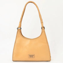 Load image into Gallery viewer, Western Hand Tooled Leather Purse, Leather Shoulder Bag, Leather Hobo Purse, Genuine Cowhide Purse, Genuine Leather Purse, Western Purse
