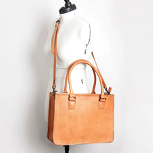 Load image into Gallery viewer, Genuine Leather Purse, Concealed Carry Purse, Cowhide Purse, Leather Purse Women, Genuine Cowhide, Western Purse, Laptop Bag
