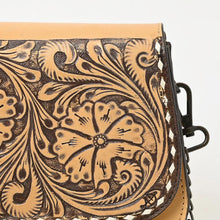 Load image into Gallery viewer, Western Hand Tooled Leather Purse, Cute Leather Purse, Western Leather Tote Bag, Genuine Leather Purse, Western Leather Crossbody Purse
