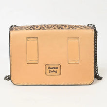 Load image into Gallery viewer, Western Hand Tooled Leather Purse, Cute Leather Purse, Western Leather Tote Bag, Genuine Leather Purse, Western Leather Crossbody Purse
