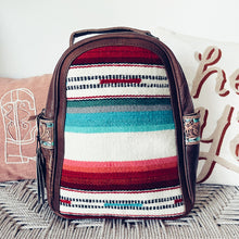 Load image into Gallery viewer, Lake Springs Western Leather Backpack

