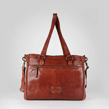 Load image into Gallery viewer, Shania Woven Leather Tote  Full Grain Leather | Hand-Woven Front &amp; Side Panels | Detachable Crossbody Strap
