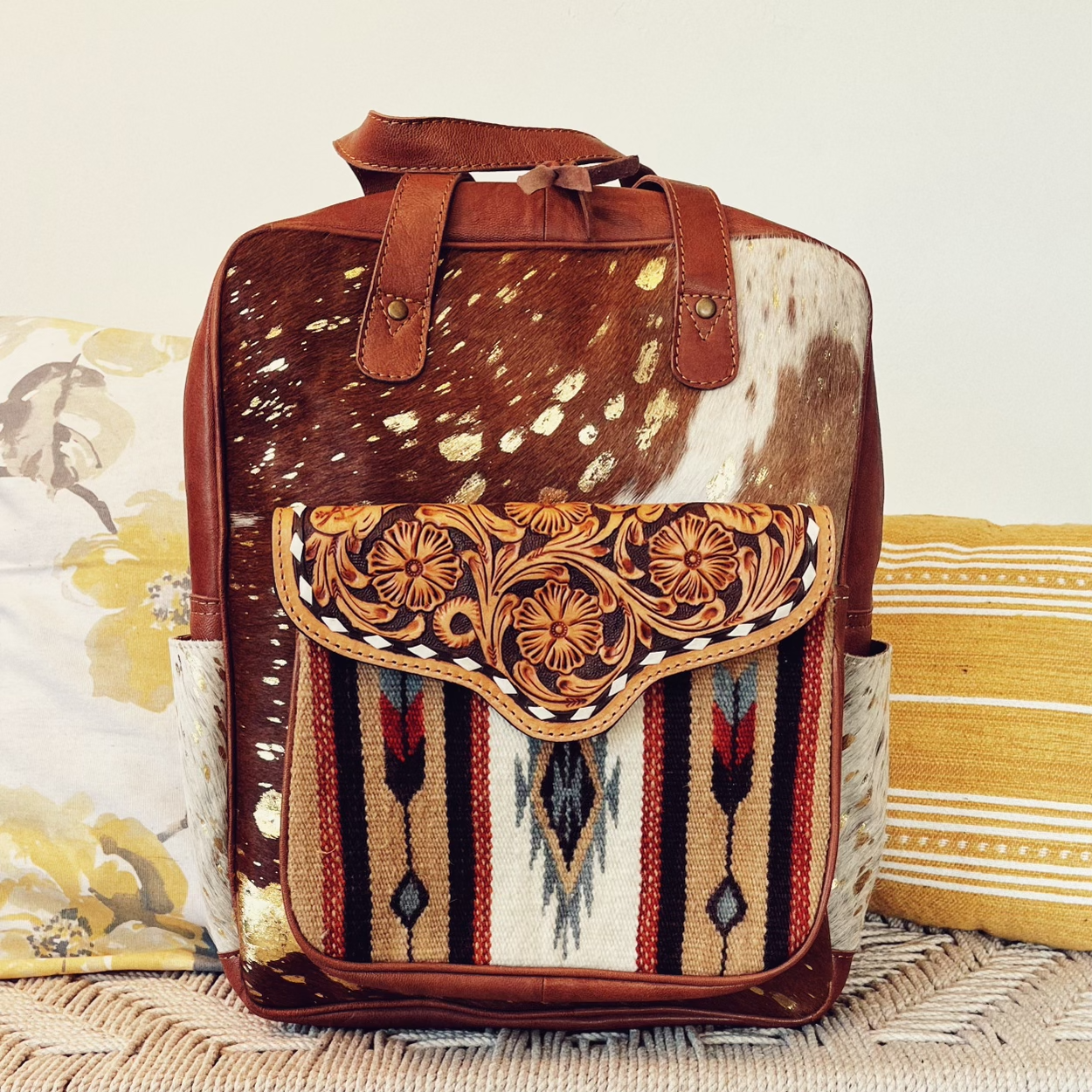 american west leather backpack Wolf Creek Western Leather Backpack