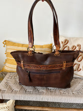 Load image into Gallery viewer, Brown Rock Leather Shoulder Bag
