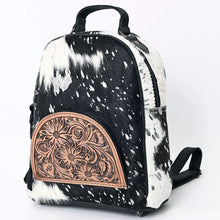 Load image into Gallery viewer, Western Backpack, Leather Backpack Women, Cowhide Backpack, Conceal Carry Purse, Cowhide Purse, American Darling Purse, Western Purse

