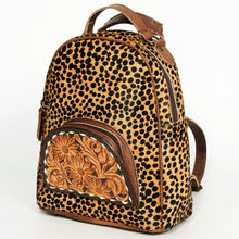 Load image into Gallery viewer, Western Backpack, Leather Backpack Women, Cowhide Backpack, Conceal Carry Purse, Cowhide Purse, American Darling Purse, Western Purse
