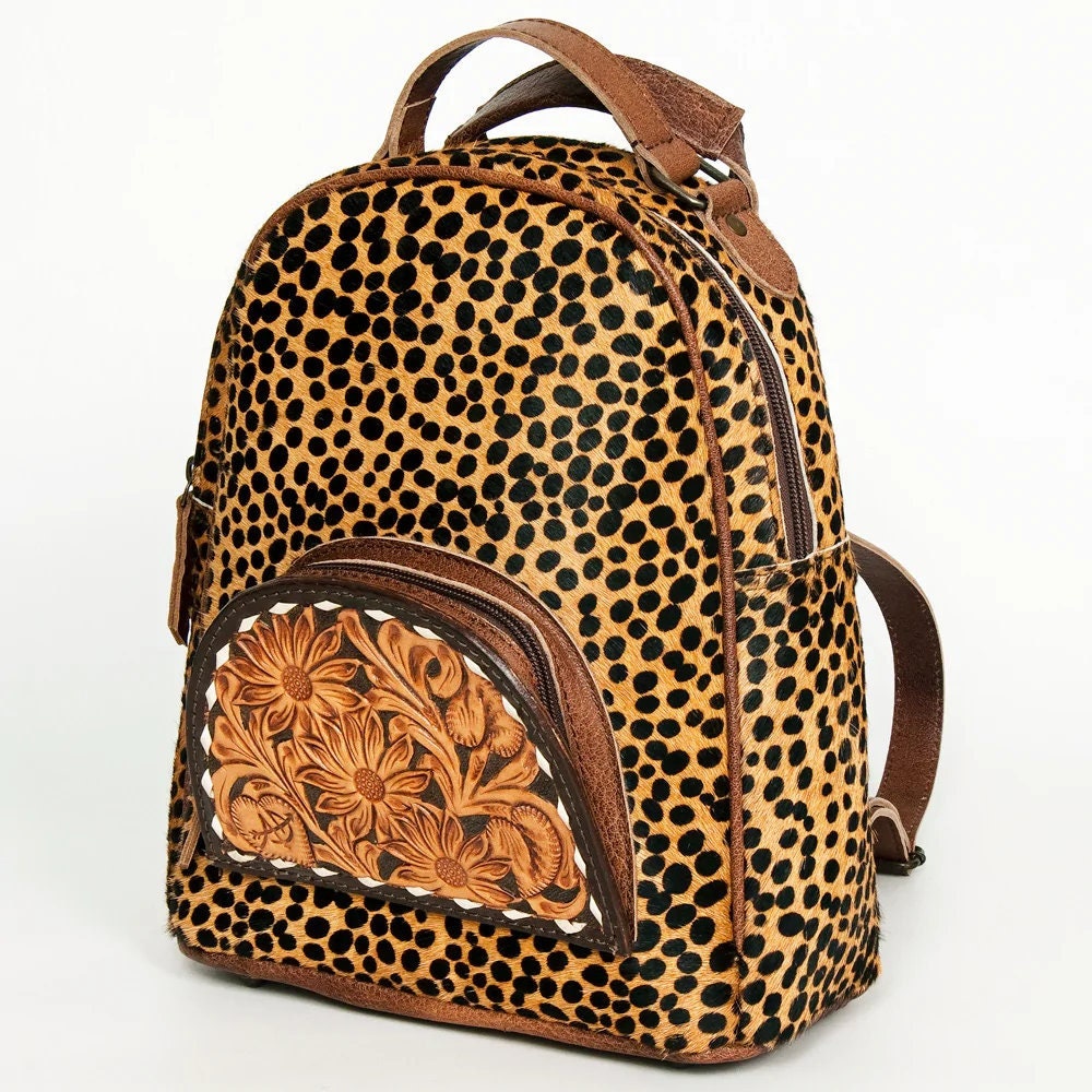 Western Backpack, Leather Backpack Women, Cowhide Backpack, Conceal Carry Purse, Cowhide Purse, American Darling Purse, Western Purse