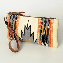 Load image into Gallery viewer, Western Hand Tooled Leather Wallet Wristlet, Leather Clutch Purse, Genuine Leather Bag, Genuine Cowhide Bag, Western Purse, Luxury Wallet
