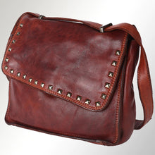 Load image into Gallery viewer, Genuine Leather Purse, Concealed Carry Purse, Cowhide Purse, Leather Purse Women, Genuine Cowhide, Western Purse, Ladies Leather Purse
