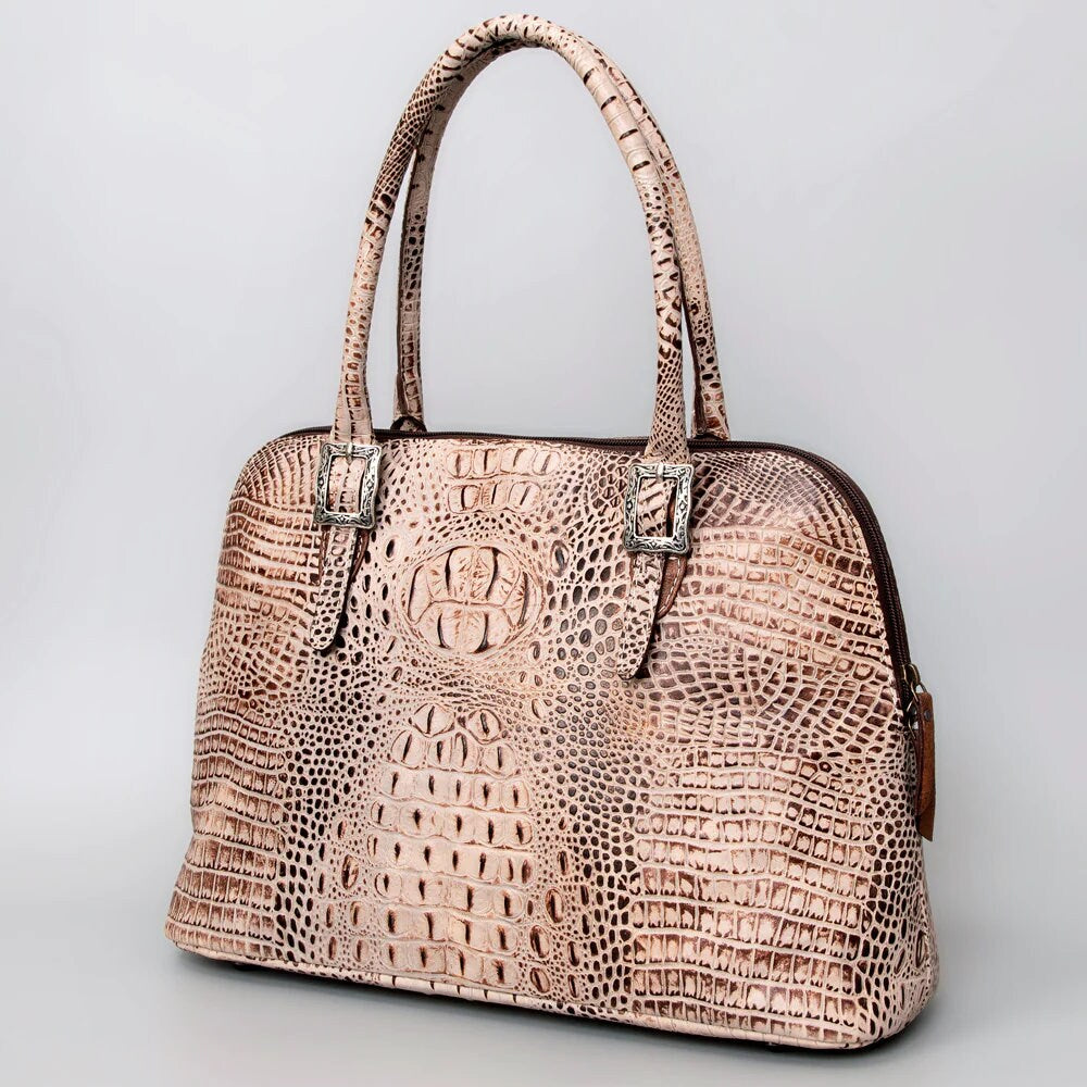 Western Hand Tooled Leather Purse, Concealed Carry Purse, Cowhide Purse, Saddle Blanket Bag, Genuine Cowhide, Western Purse, Leather Fringe