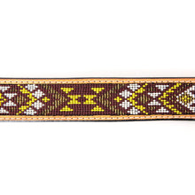 Load image into Gallery viewer, Womens Western Hand Tooled Leather Belt, Rodeo Belt, Embossed Leather Belt, Western Belt, Cowboy Belt, Cowgirl Belt, Beaded Handmade Belt
