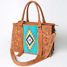 Load image into Gallery viewer, Western Purse, Hand Tooled Leather Purse, Conceal Carry Purse, Cowhide Purse, American Darling Purse, Western Crossbody Purse

