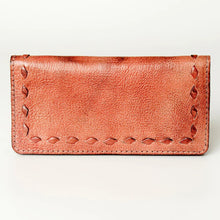 Load image into Gallery viewer, Womens Leather Wallet, Vintage Leather Wallet, Distressed Leather Wallet, Soft Leather Wallet, Genuine Leather Clutch
