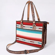 Load image into Gallery viewer, Rock Wall Western Leather Crossbody Purse
