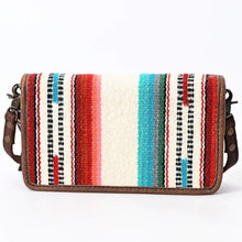 Load image into Gallery viewer, Willow Glen Western Leather Crossbody Wallet
