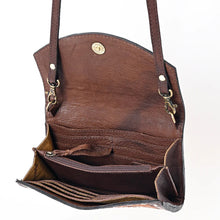 Load image into Gallery viewer, Prescott Valley Western Leather Crossbody Purse
