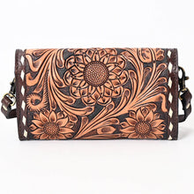 Load image into Gallery viewer, Prescott Valley Western Leather Crossbody Purse

