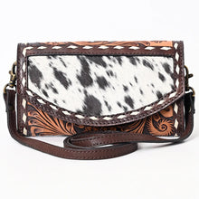 Load image into Gallery viewer, Prescott Valley Western Leather Crossbody Purse
