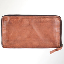 Load image into Gallery viewer, Womens Leather Wallet, Vintage Leather Wallet, Distressed Leather Wallet, Soft Leather Wallet, Genuine Leather Clutch
